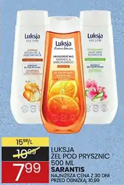 Wafelek LUKSJA ŻEL POD PRYSZNIC SARANTIS oferta