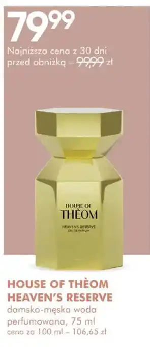 HOUSE OF THÈOM HEAVEN'S RESERVE