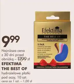 SuperPharm Efektima The Best of hydrożelowe płatki pod oczy oferta