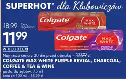 SuperPharm Colgate MAX WHITE PURPLE REVEAL oferta
