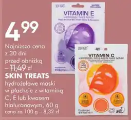 SuperPharm Skin Treats hydrożelowe maski oferta