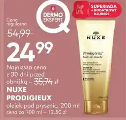 SuperPharm NUXE PRODIGIEUX olejek pod prysznic oferta