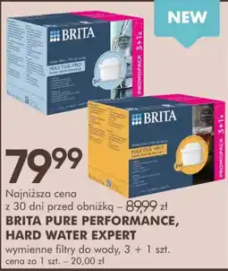 SuperPharm BRITA PURE PERFORMANCE, HARD WATER EXPERT oferta