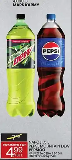 Wafelek Napój Pepsi, Mountain Dew oferta