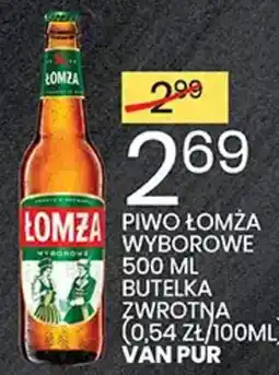Wafelek Piwo Łomża Wyborowe oferta