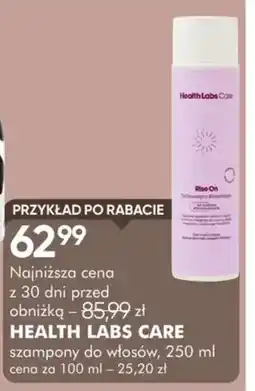 SuperPharm Health Labs Care szampony do włosów oferta