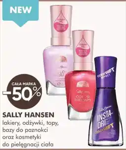 SuperPharm Sally Hansen lakiery, odżywki, topy, bazy do paznokci oraz kosmetyki do pielęgnacji ciała oferta