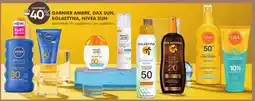 SuperPharm Garnier Ambre, Dax Sun, Kolastyna, Nivea Sun kosmetyki do opalania i po opalaniu oferta