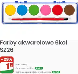 Dino Farby akwarelowe 6kol SZ26 oferta