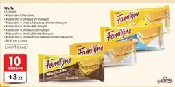 Intermarche Wafle truskawkowo-śmietankowe Jutrzenka Familijne oferta