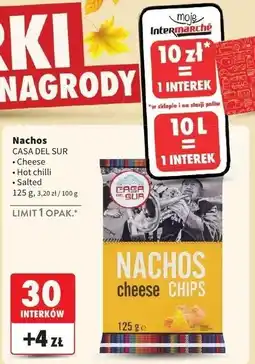 Intermarche Chipsy serowe Casa Del Sur oferta