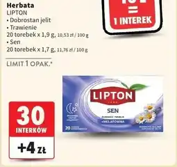 Intermarche Herbata sen Lipton oferta