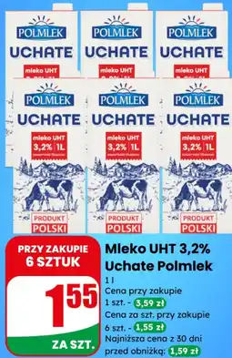 Dino Mleko UHT 3,2% Uchate Polmlek oferta