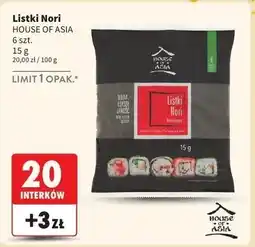 Intermarche Liście alg morskich House Of Asia oferta