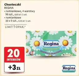 Intermarche Chusteczki higieniczne rumiankowe Regina oferta