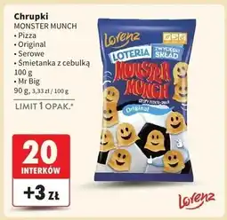 Intermarche Chrupki mr. big Lorenz Monster Munch oferta