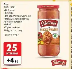 Intermarche Sos z pieczarkami Pudliszki oferta