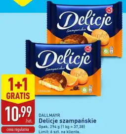 ALDI Delicje szampańskie Pomarańczowe oferta