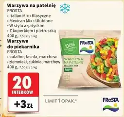 Intermarche Warzywa do piekarnika ziemniaki-cukinia-marchew Frosta oferta