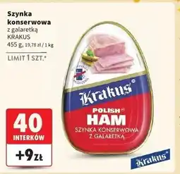 Intermarche Szynka konserwowa Krakus Animex oferta