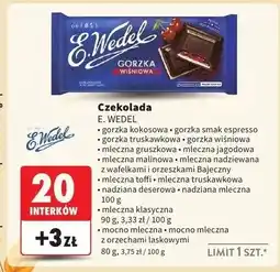 Intermarche Czekolada mocno mleczna z orzechami laskowymi E. Wedel oferta