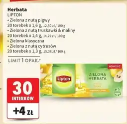 Intermarche Herbata citrus Lipton Clear Green oferta