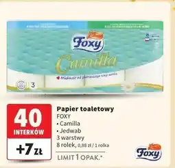 Intermarche Papier toaletowy Foxy Jedwab oferta