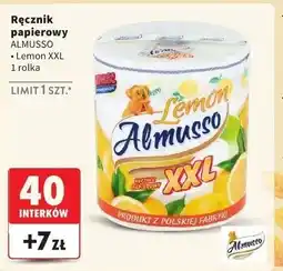 Intermarche Ręcznik lemon Almusso Xxl oferta