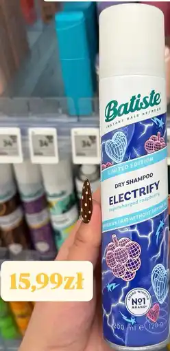 Rossmann Batiste Dry Shampoo Electrify oferta