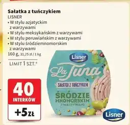 Intermarche Sałatka z tuńczykiem w stylu peruwiańskim Lisner La Tuna oferta