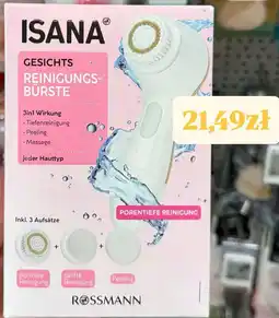 Rossmann ISANA Gesichts-Reinigungs-Bürste oferta