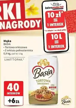 Intermarche Mąka orkiszowa pełnoziarnista typ 1850 Basia oferta
