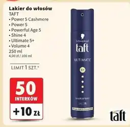 Intermarche Lakier do włosów ultra strong Taft Volume oferta