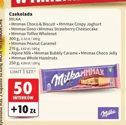 Intermarche Czekolada Milka Alpenmilch oferta