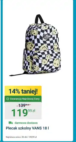 ERLI Plecak Vans oferta