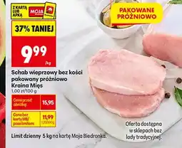 Biedronka Schab bez kości Kraina Mięs oferta