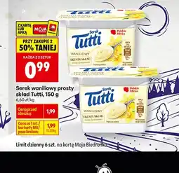 Biedronka Serek Tutti oferta