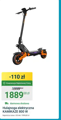 ERLI Hulajnoga elektryczna Kamikaze oferta