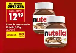 Biedronka Krem do smarowania Nutella oferta