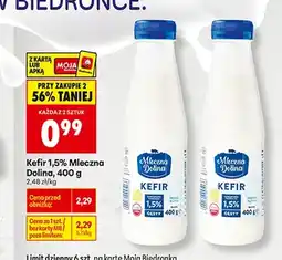 Biedronka Kefir Mleczna Dolina oferta