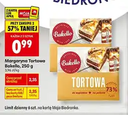 Biedronka Margaryna Bakello oferta