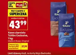 Biedronka Kawa ziarnista Exclusive oferta