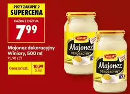 Biedronka Majonez Winiary oferta
