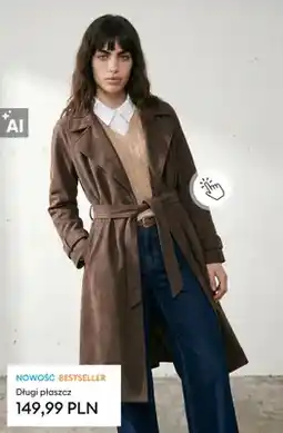 Sinsay Długi płaszcz oferta