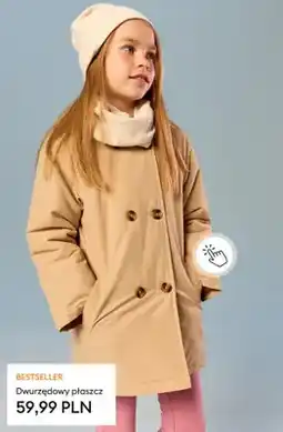 Sinsay Dwurzędowy płaszcz oferta