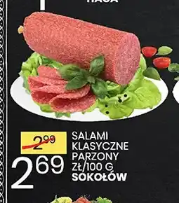 Wafelek Salami klasyczne parzone Sokołów oferta