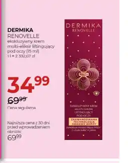 Jawa Drogerie Krem pod oczy Dermika oferta