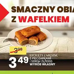 Wafelek Krokiety z mięsem Wyrób Własny oferta