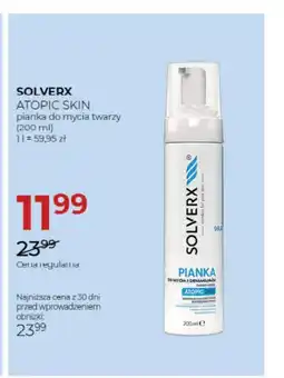Jawa Drogerie Pianka do mycia Solverx oferta