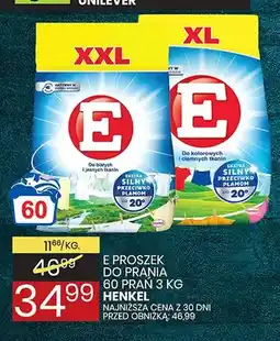 Wafelek Proszek do prania do białych i jasnych tkanin E oferta
